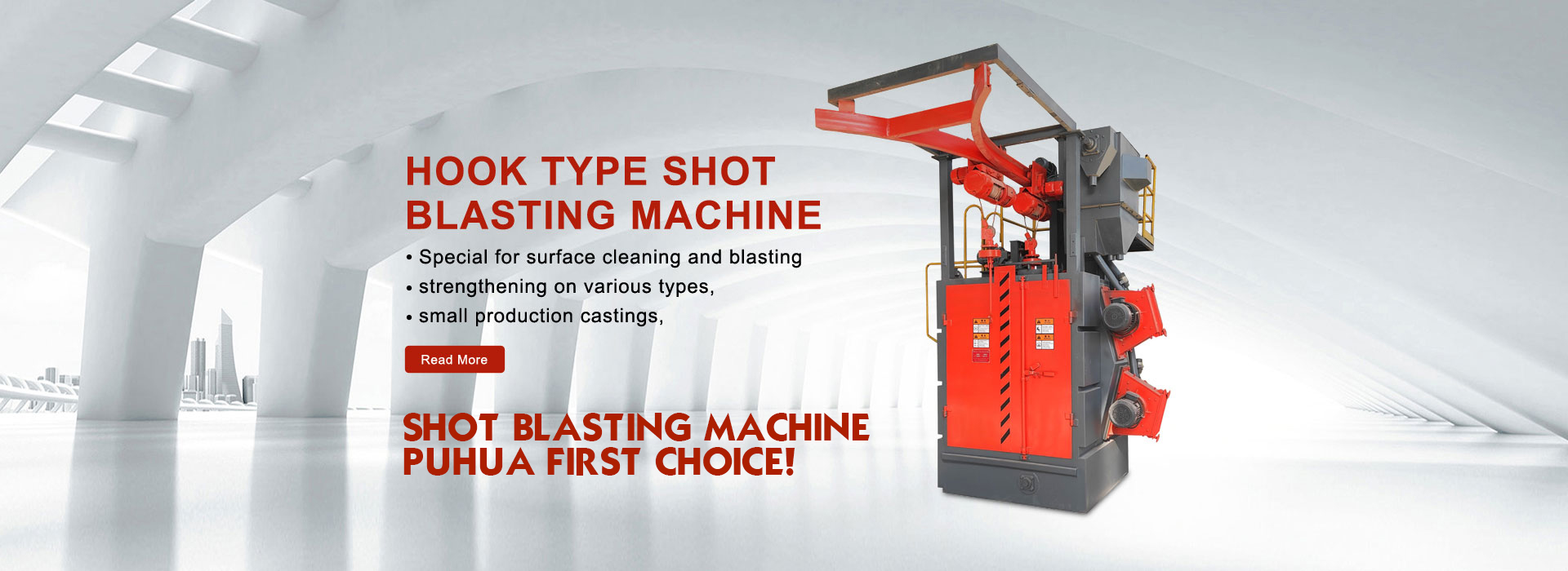 Hook Type Shot Blasting Machine