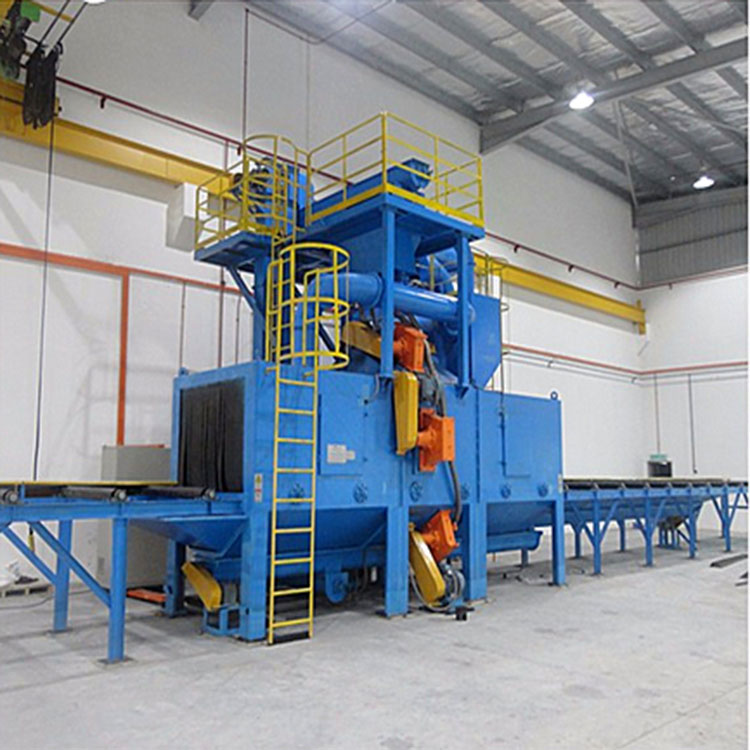 Customizable H Beam Shot Blasting Equipment - Multi-Specification Steel Structure Surface Treatment