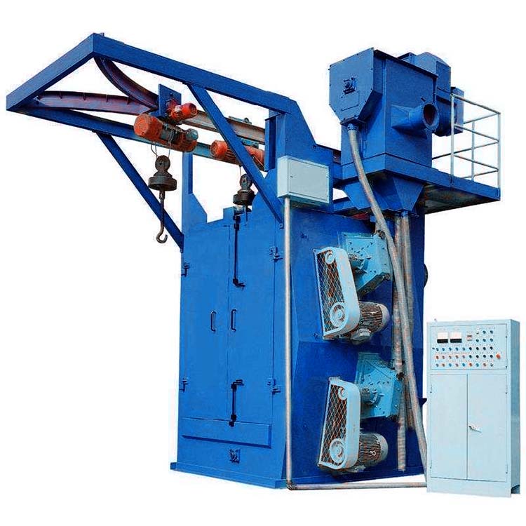 Good Price Single Double Hook Sand Blaster Shot Blasting Machine