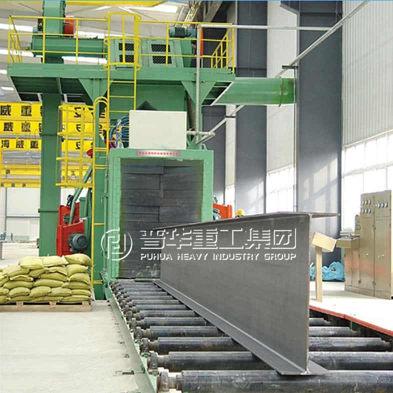 H Beam Shot Blasting Machine