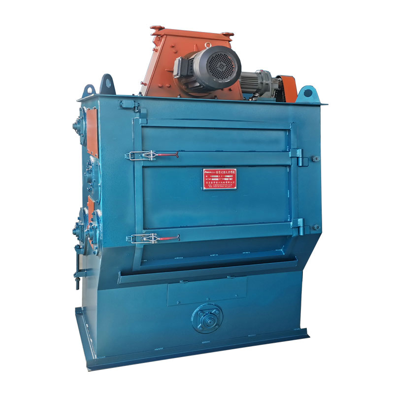 Q32 Tumble Belt Shot Blasting Machine for Brass Fittings Cleaning