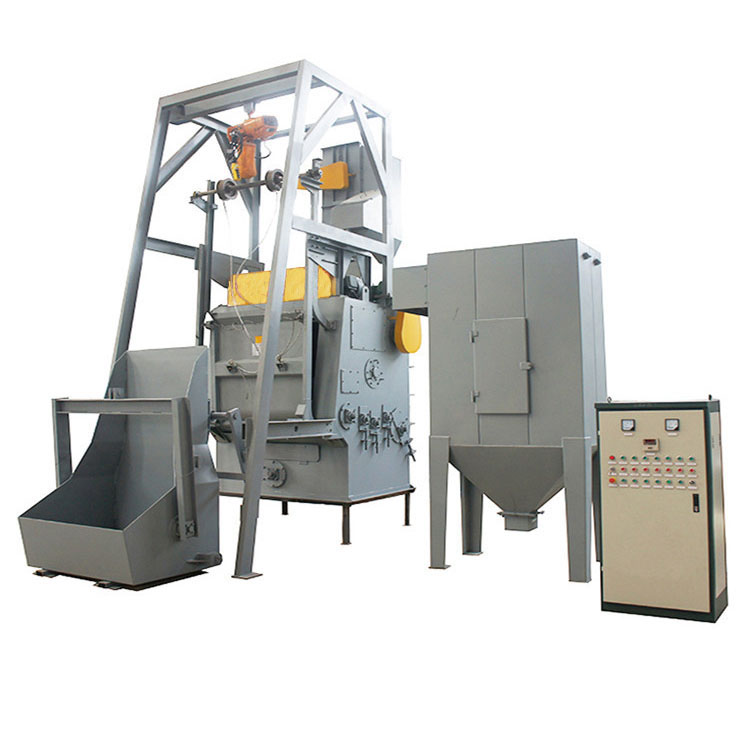 Rubber Belt Shot Blast Machine for Cleaning Aluminium Parts