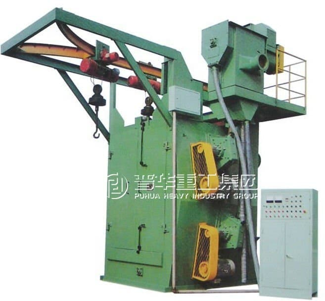 Spinner Hanger Shot Blasting Machine